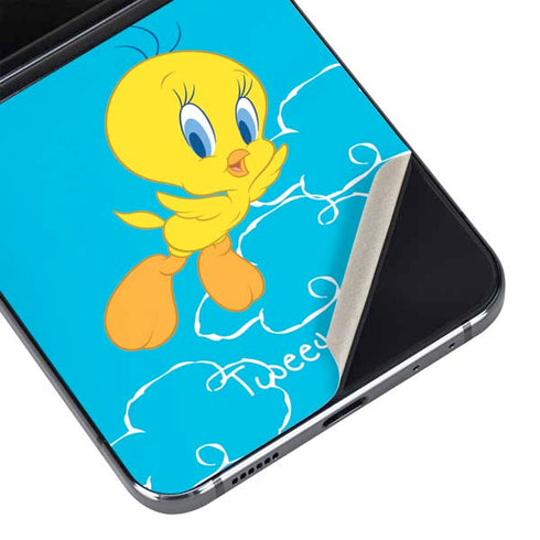 Looney Tunes Tweety Bird Flying Galaxy Z Flip5 5G Skin
